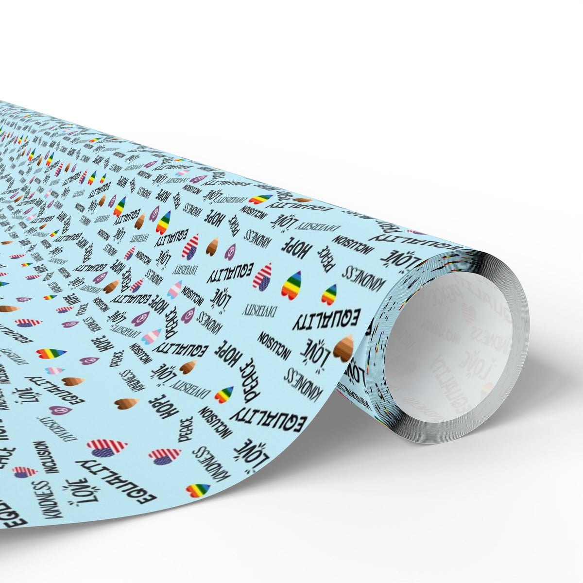 Equality Hope Peace Gift Wrapping Paper Roll