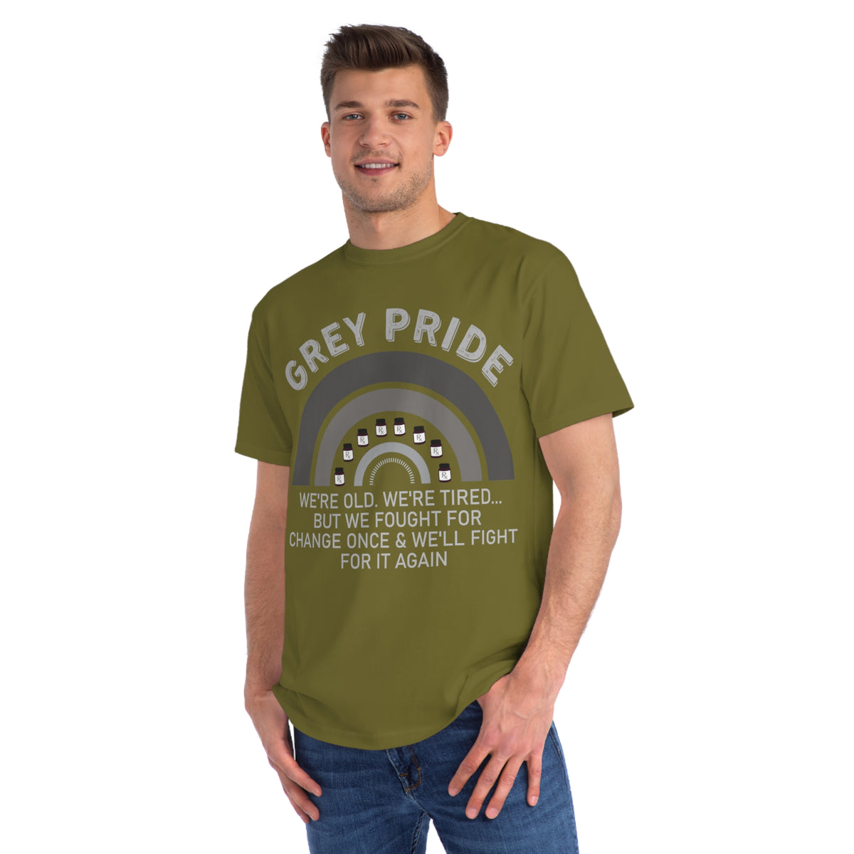 Grey Pride Organic T-Shirt