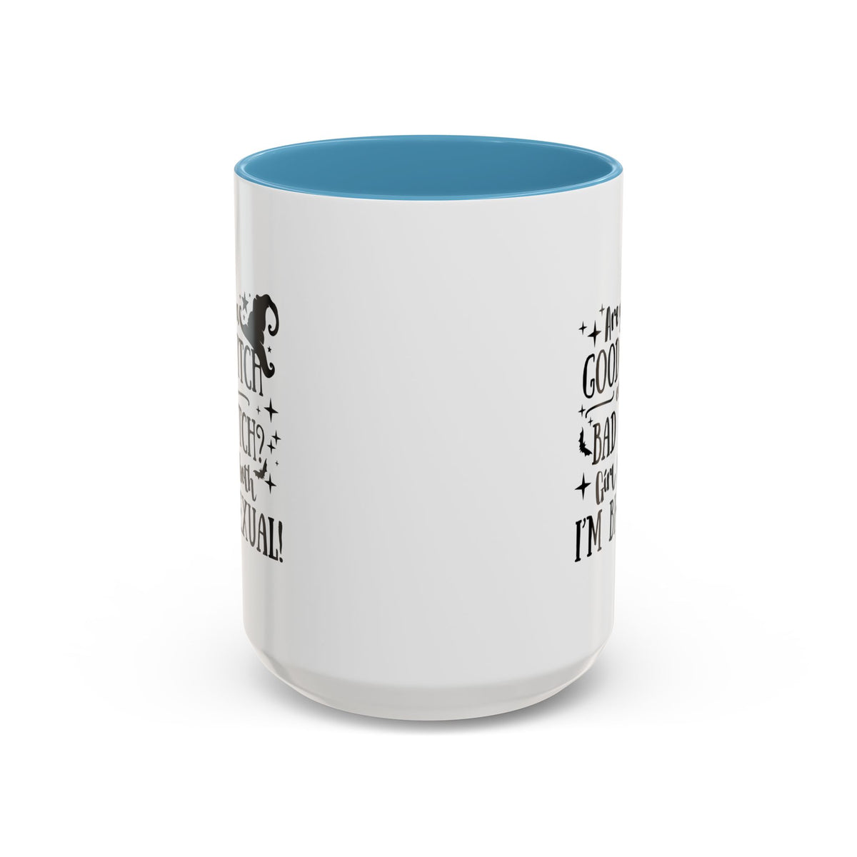 Good Witch Bad Witch Bi-Hexual Accent Coffee Mug (11, 15oz)