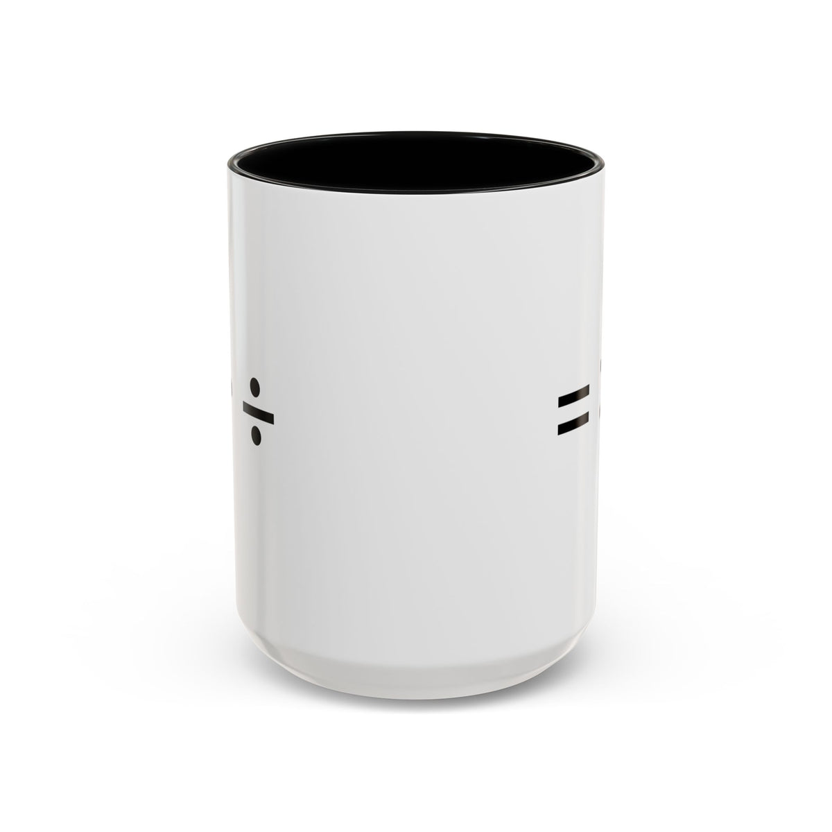 Equal is Greater than Divided Accent Coffee Mug (11, 15oz)