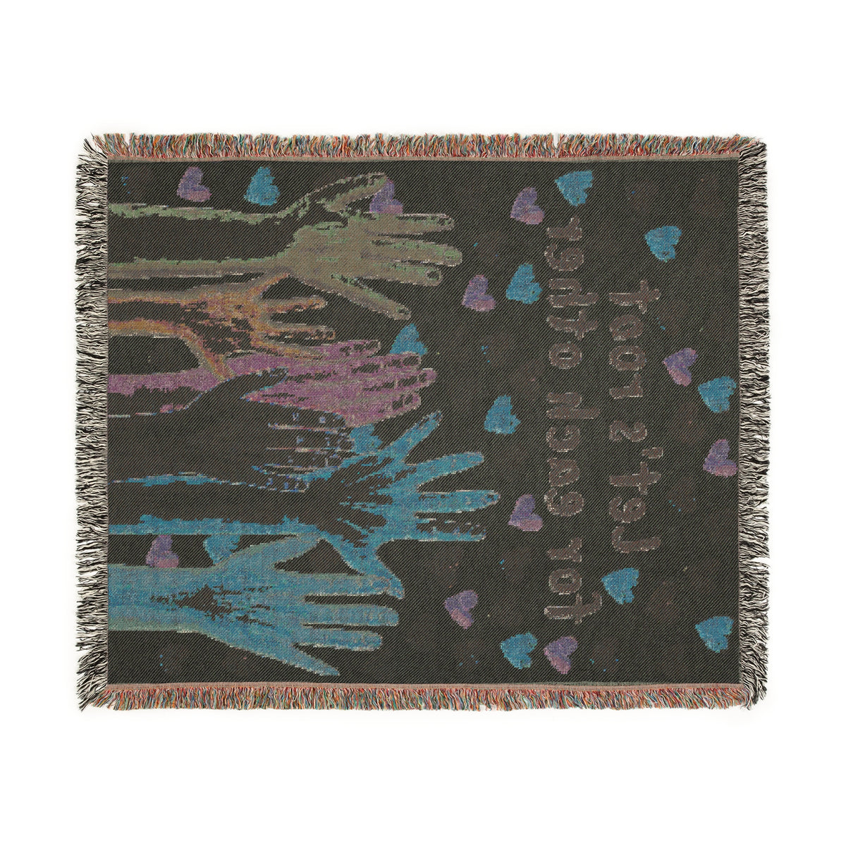 Growing Together Woven Throw Blanket