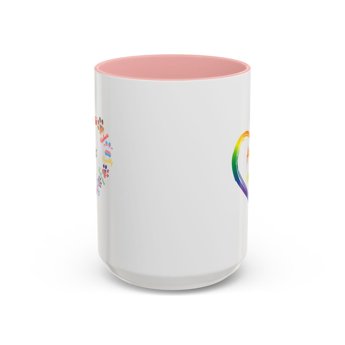 Hate Has No Home Here Accent Coffee Mug (11, 15oz)