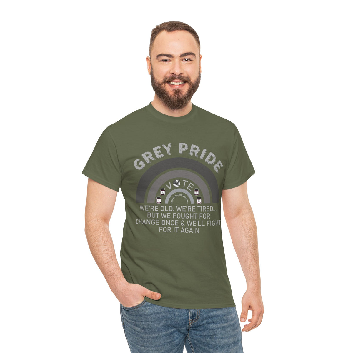 Grey Pride Change Makers T-Shirt