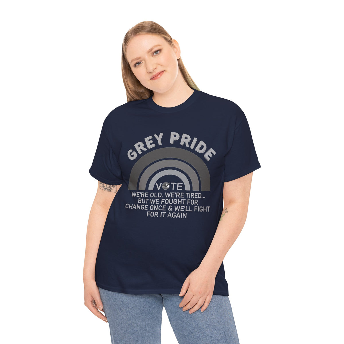 Grey Pride We’ll Fight For Change Again Shirt