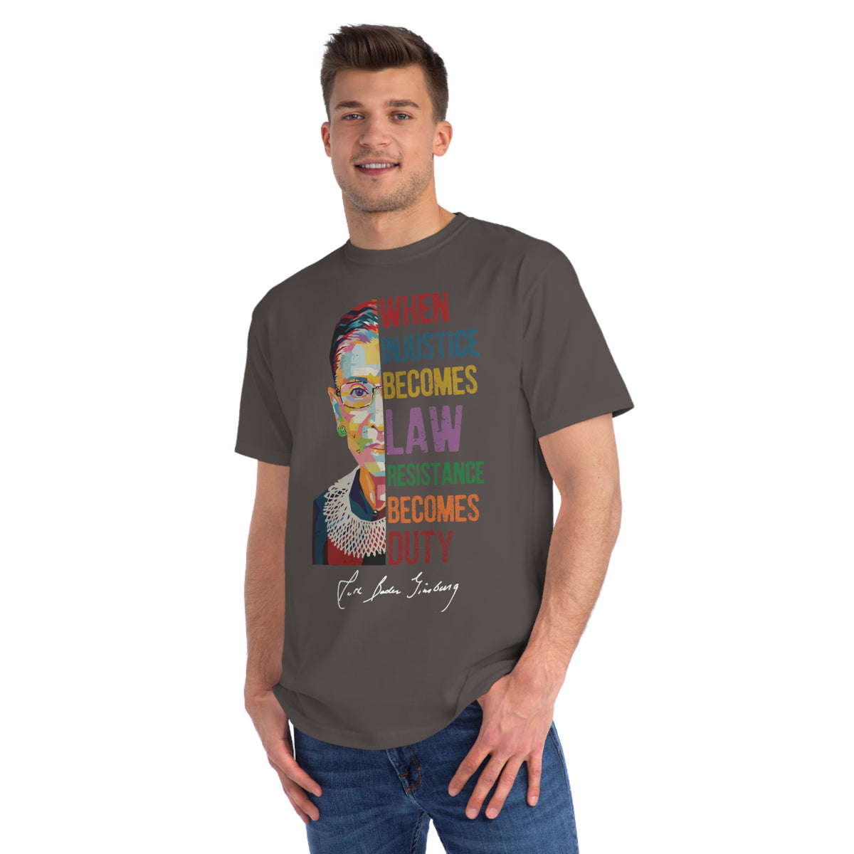 When Injustice Becomes Law Organic T-Shirt