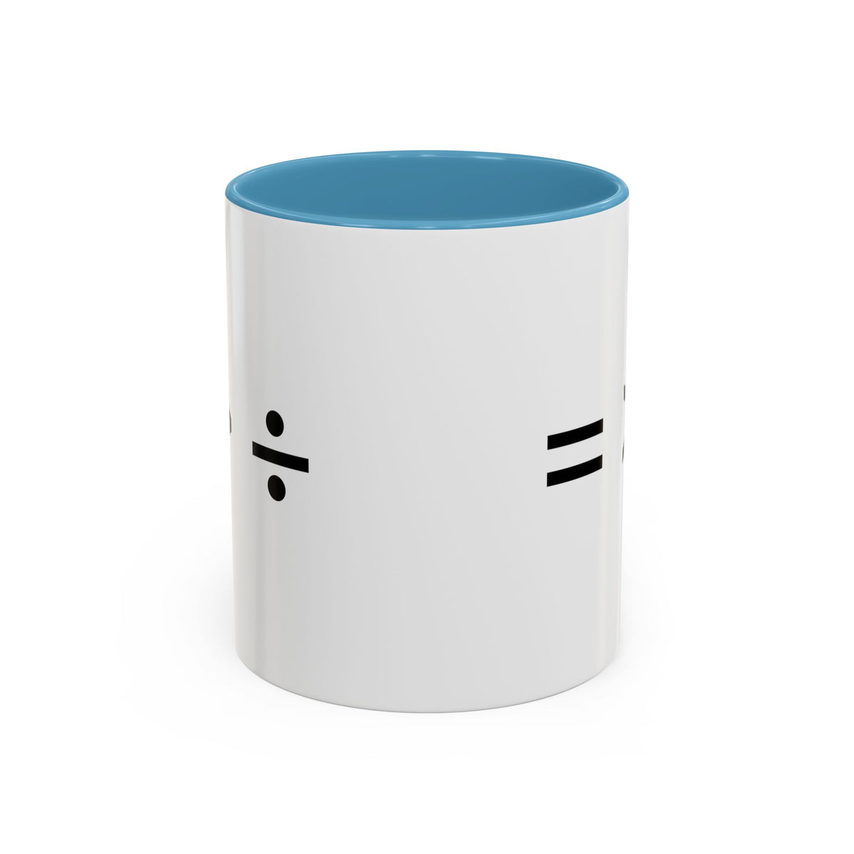 Equal is Greater than Divided Accent Coffee Mug (11, 15oz)