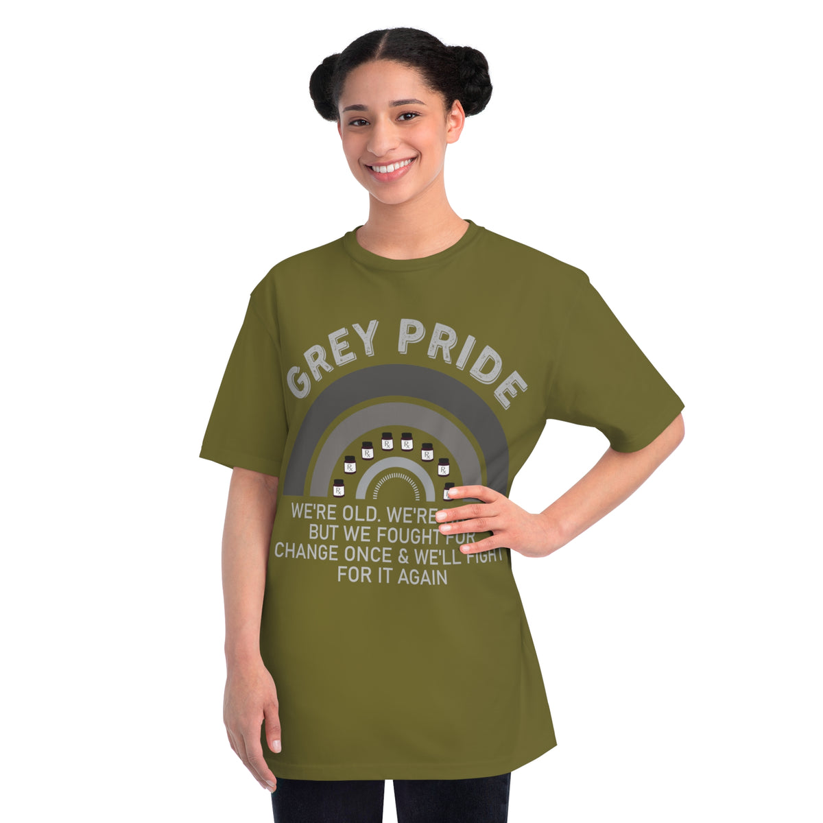 Grey Pride Organic T-Shirt