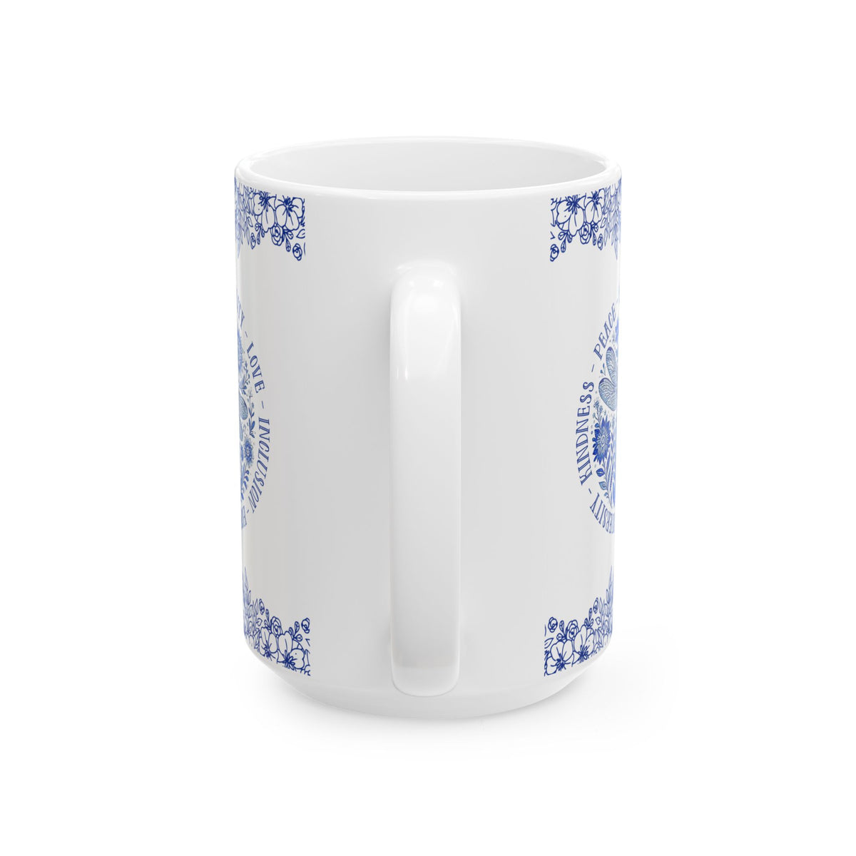 Dragonfly Peace Equality Love Ceramic Mug