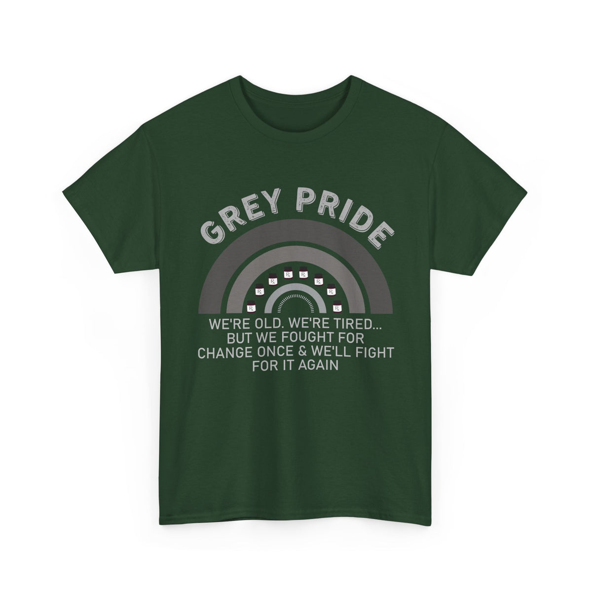 Grey Pride We Fought For Change Shirt