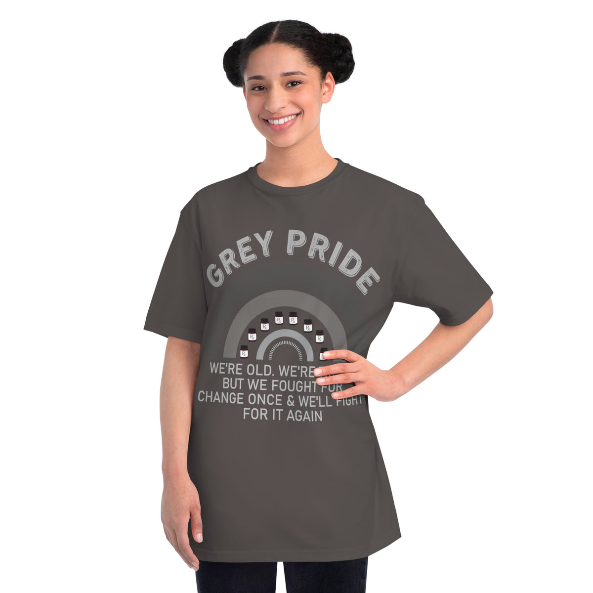 Grey Pride Organic T-Shirt