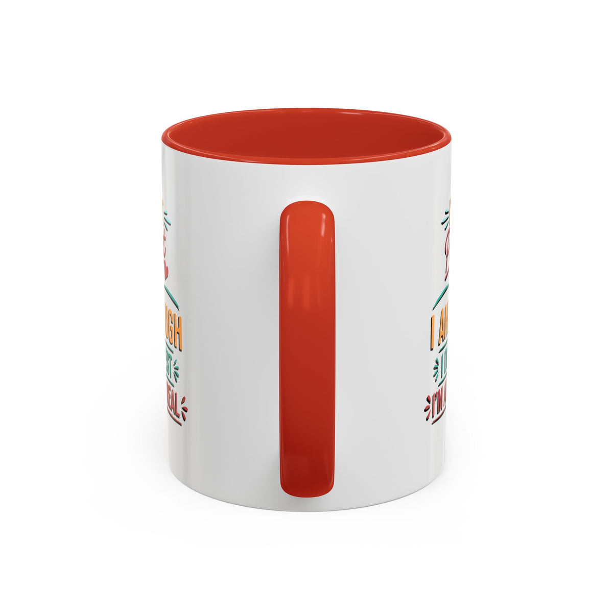 I Am Enough Motivational Accent Mug