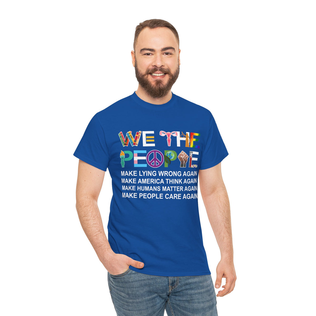 We The People Make Humans Matter Again Shirt