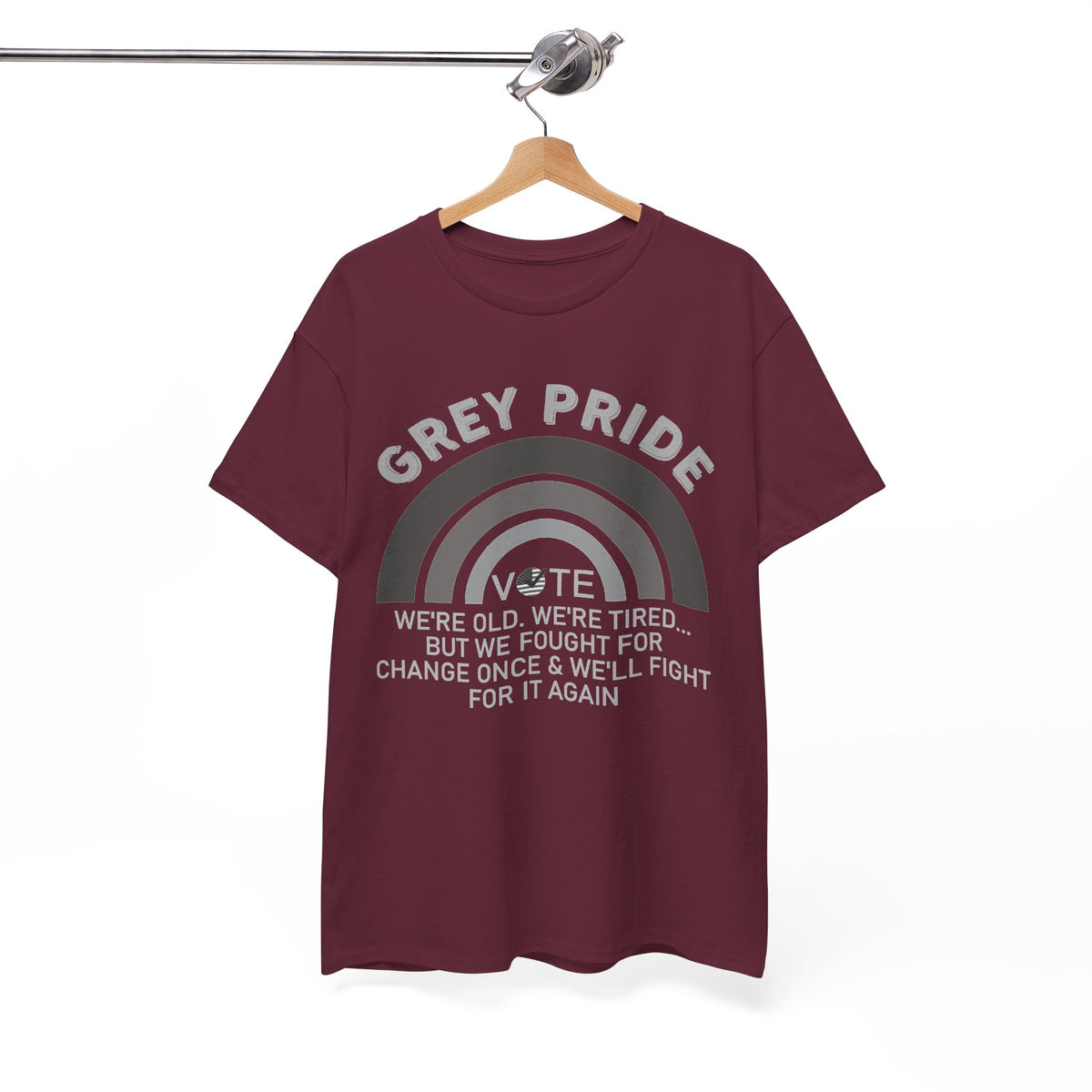 Grey Pride We’ll Fight For Change Again Shirt
