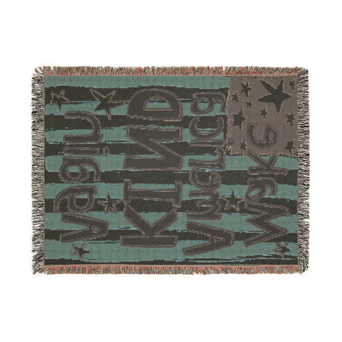 Make America Kind Again Woven Blanket