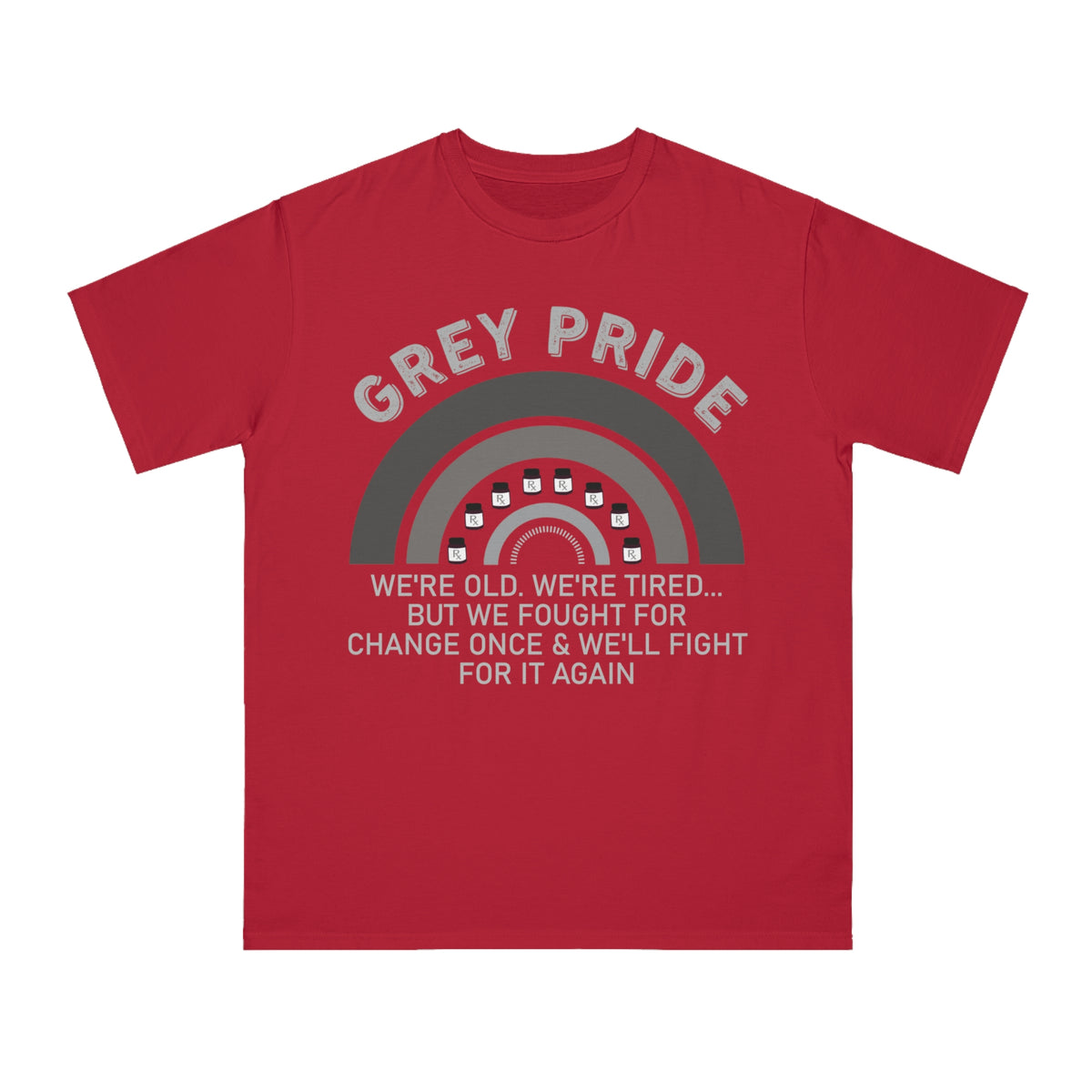 Grey Pride Organic T-Shirt