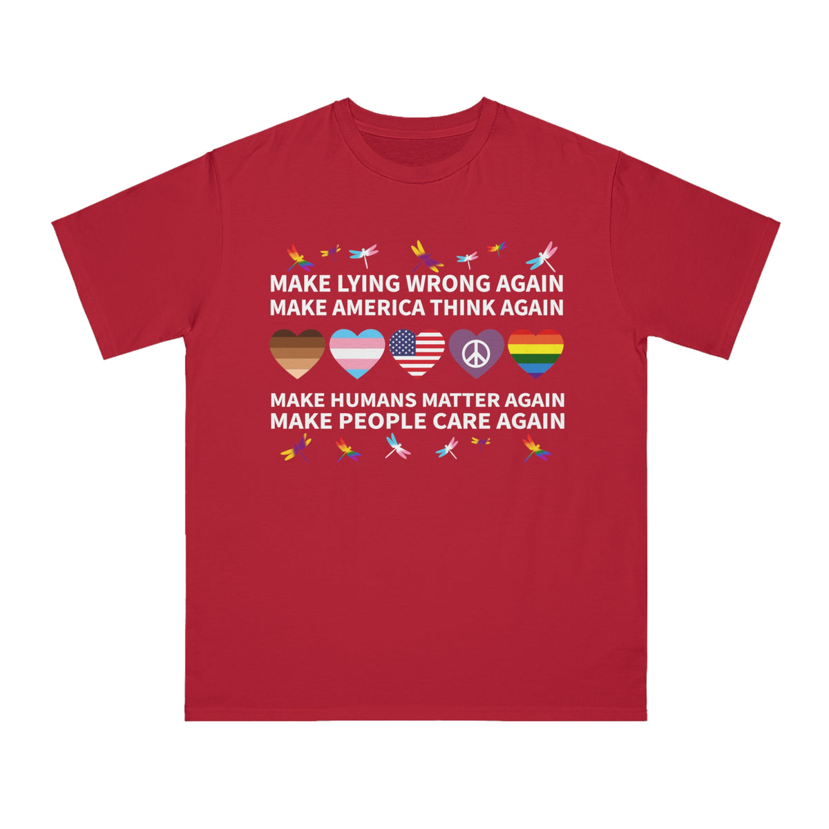 Make America Think Again Organic T-Shirt