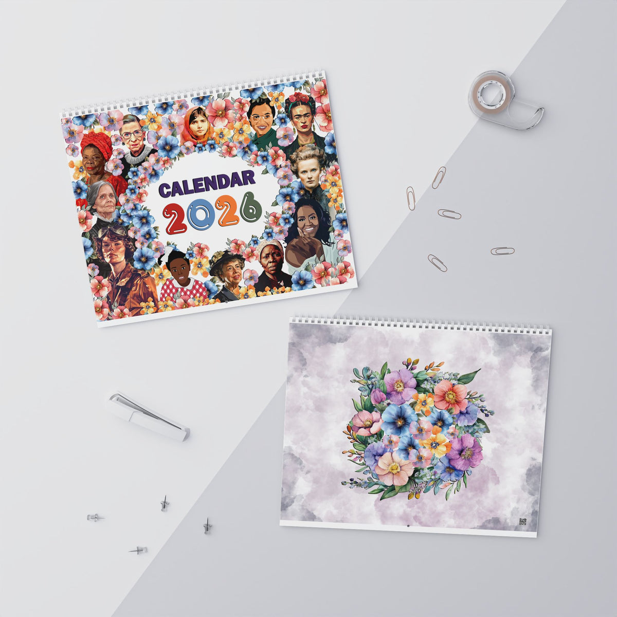 Inspirational Women Leaders 2026 Wall Calendar