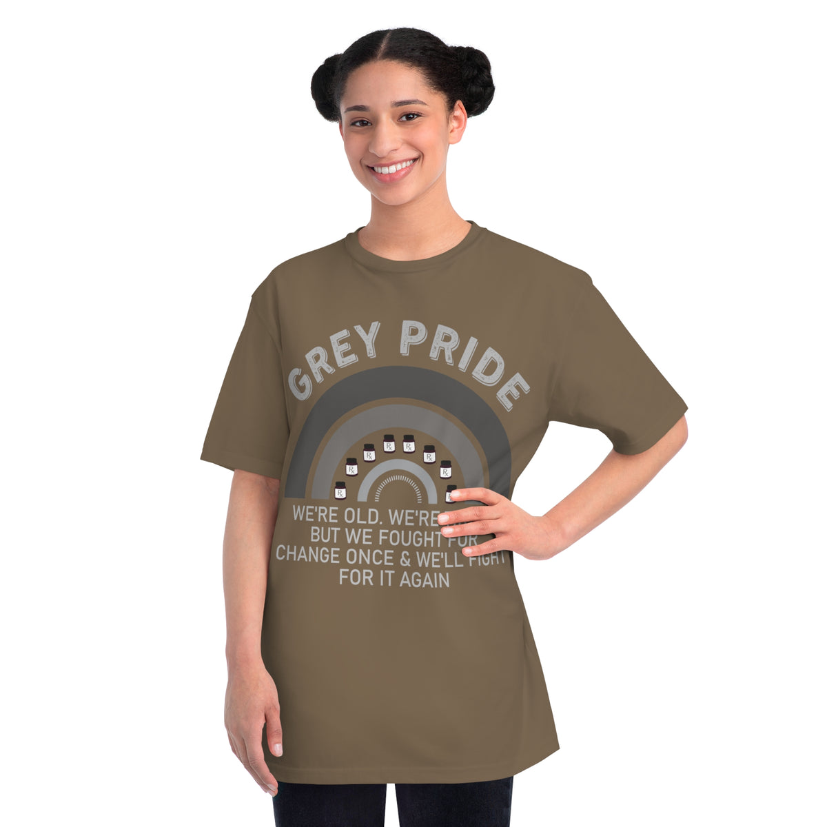 Grey Pride Organic T-Shirt