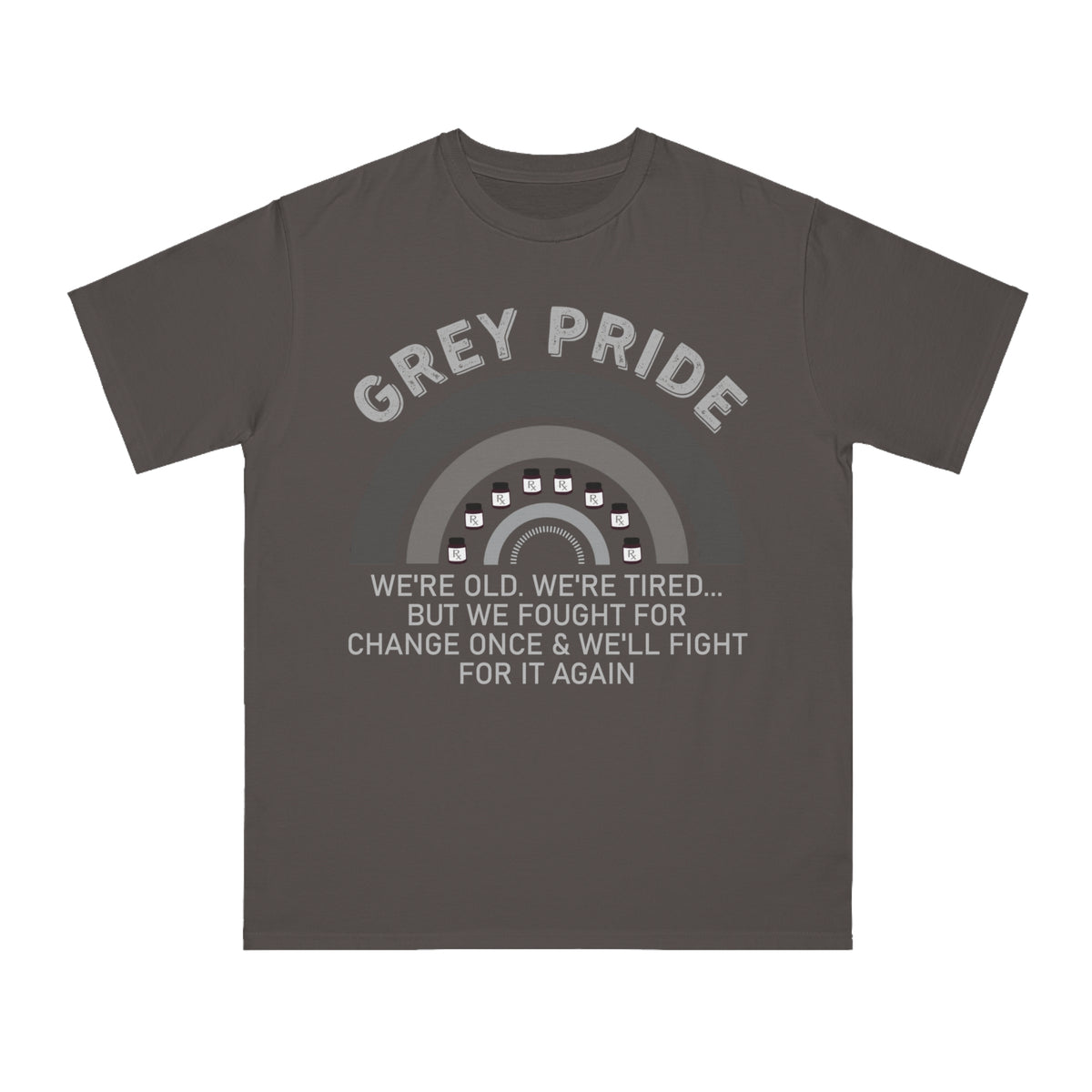 Grey Pride Organic T-Shirt