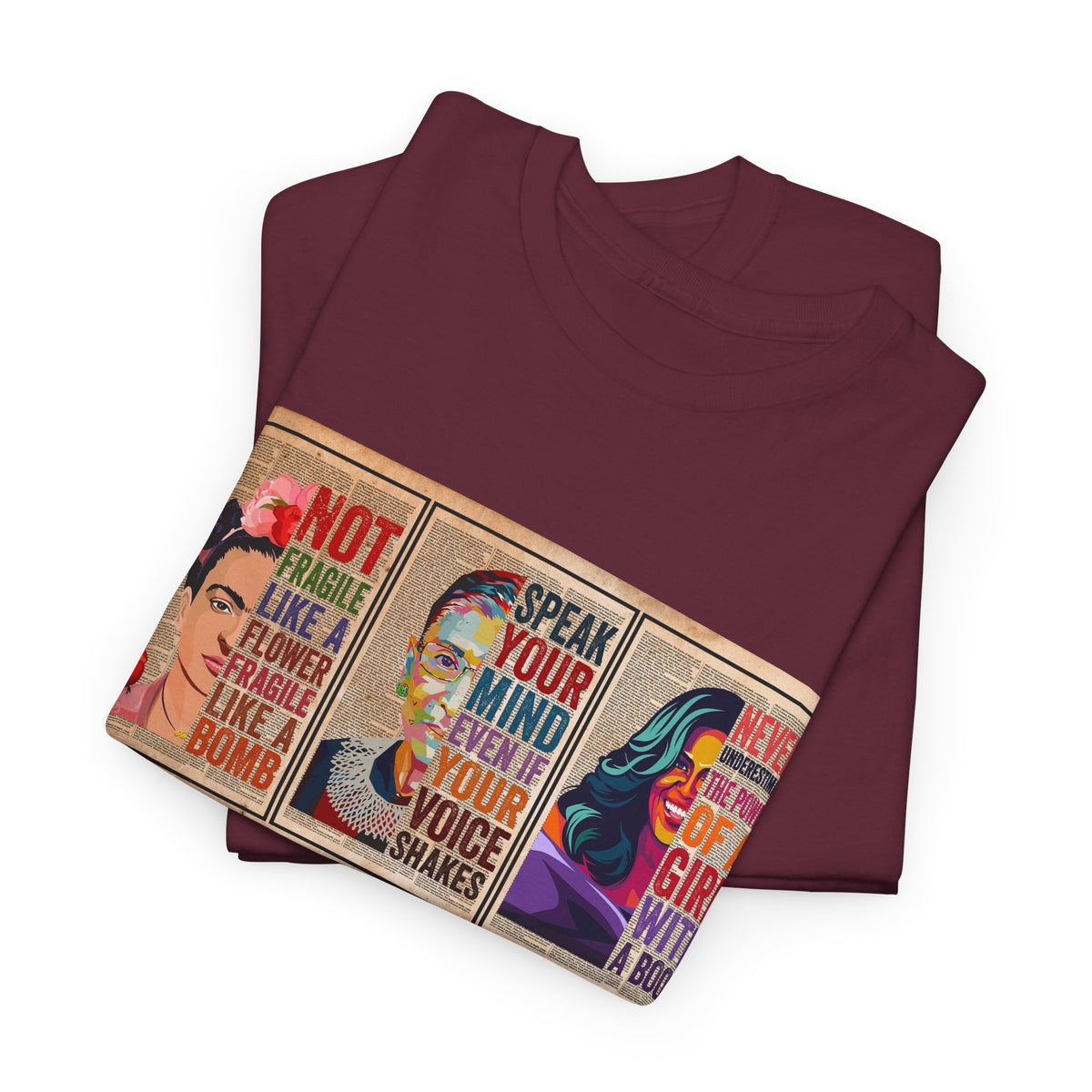 Create Frida Kahlo Dissent Ruth Bader Ginsburg Speak Michelle Obama T-Shirt