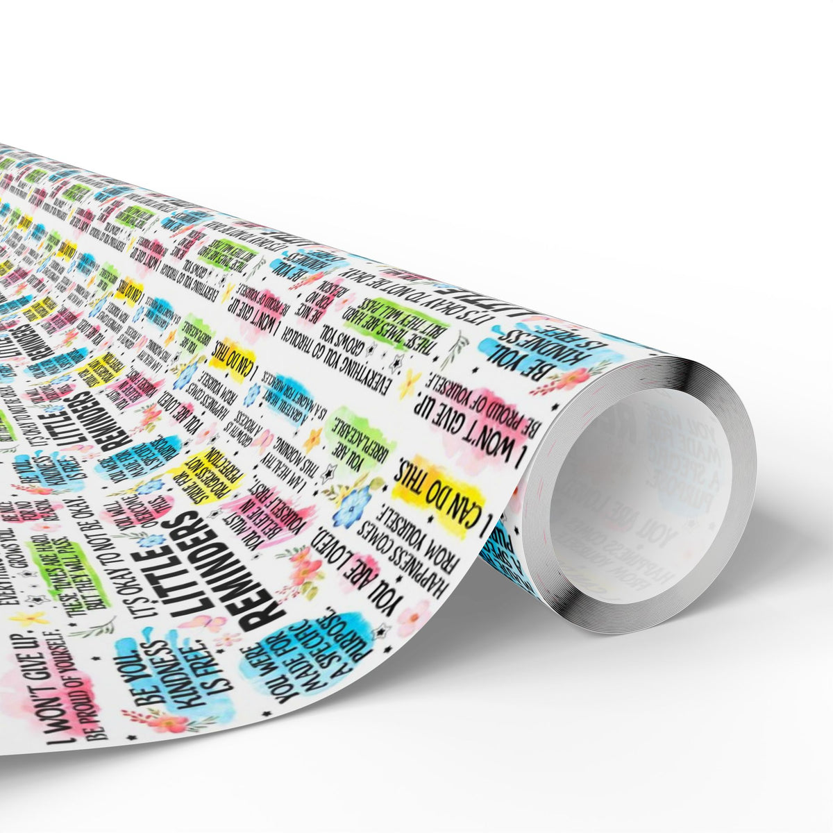 Little Reminders Motivational Wrapping Paper
