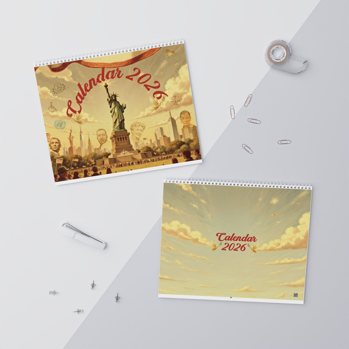 Voices Of Freedom 2026 Wall Calendar