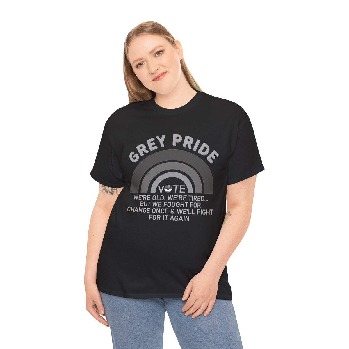 Grey Pride We’ll Fight For Change Again Shirt