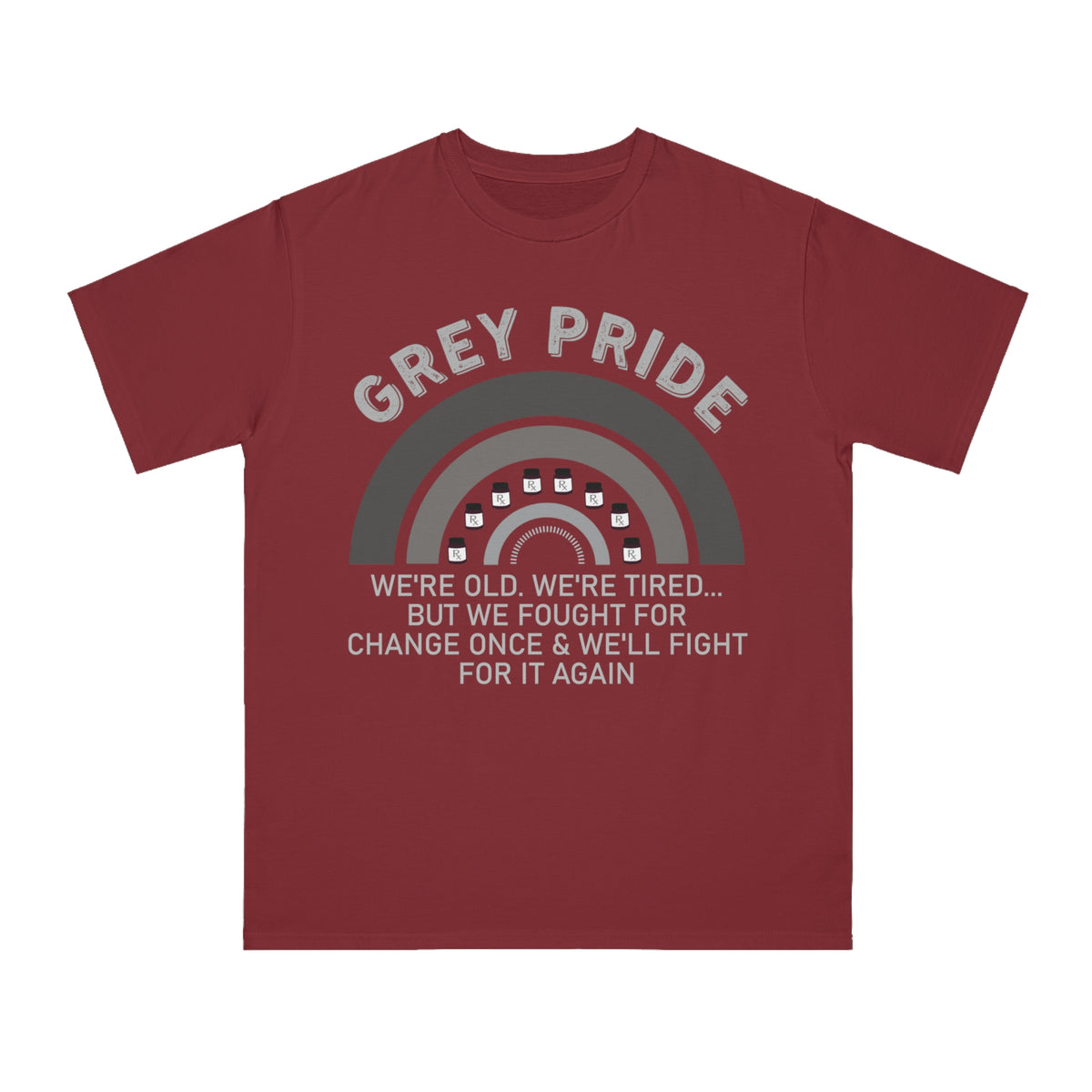 Grey Pride Organic T-Shirt