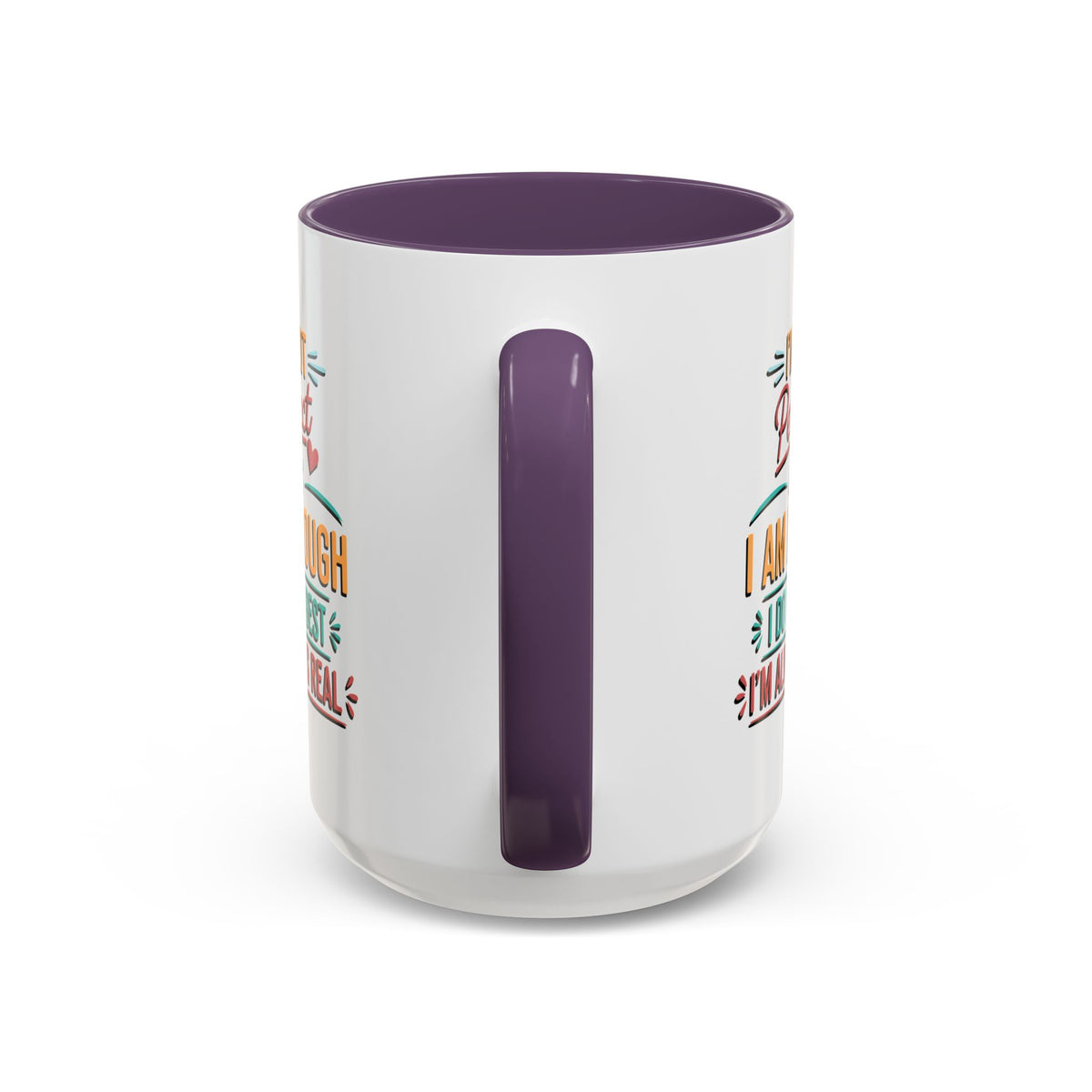 I Am Enough Motivational Accent Mug