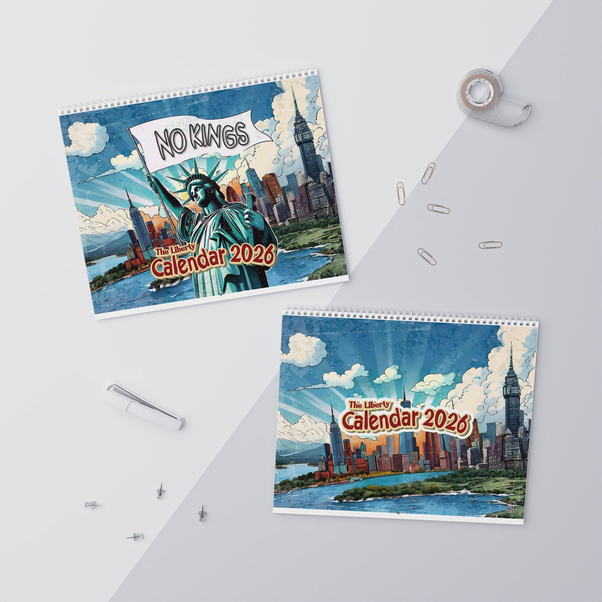 The Liberty No Kings Wall Calendar 2026