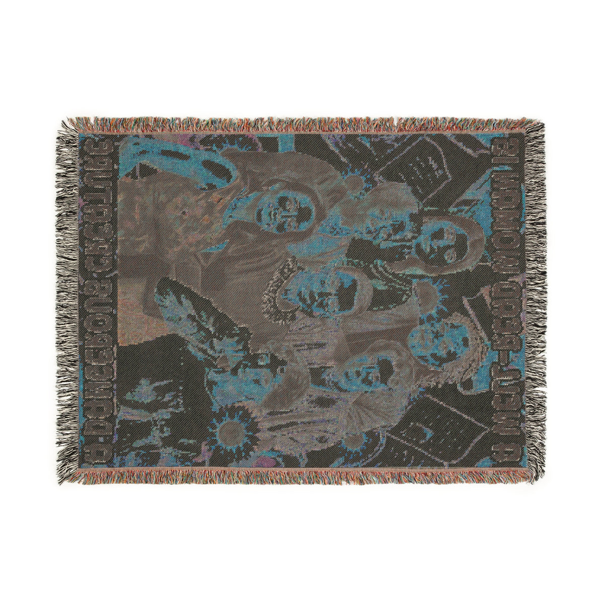 Well Read Woman Woven Blanket