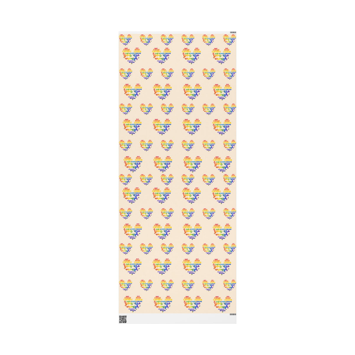 You Are Enough Empowerment Wrapping Paper Roll