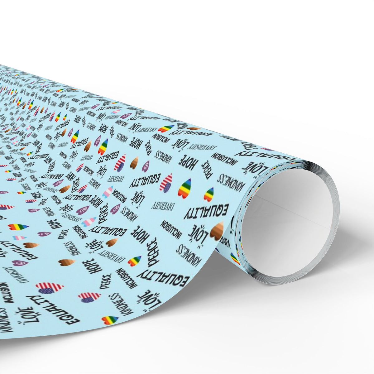 Equality Hope Peace Gift Wrapping Paper Roll