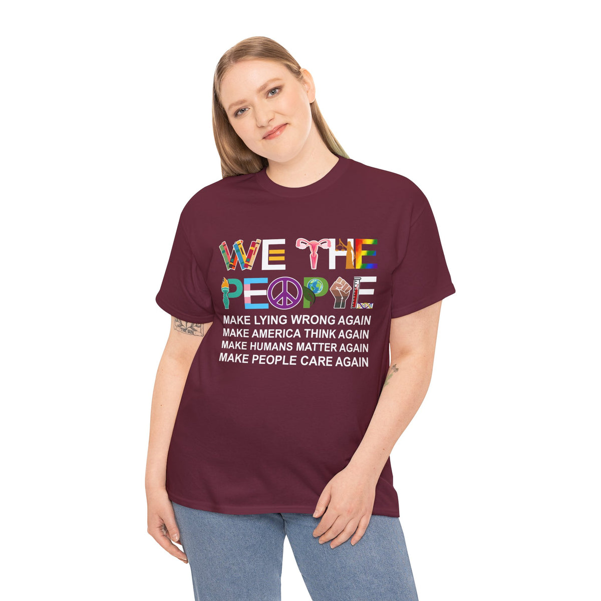 We The People Make Humans Matter Again Shirt