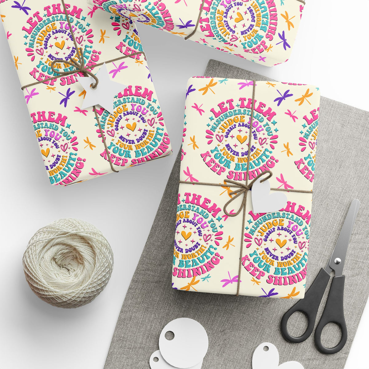 Let Them Be Themselves Wrapping Paper