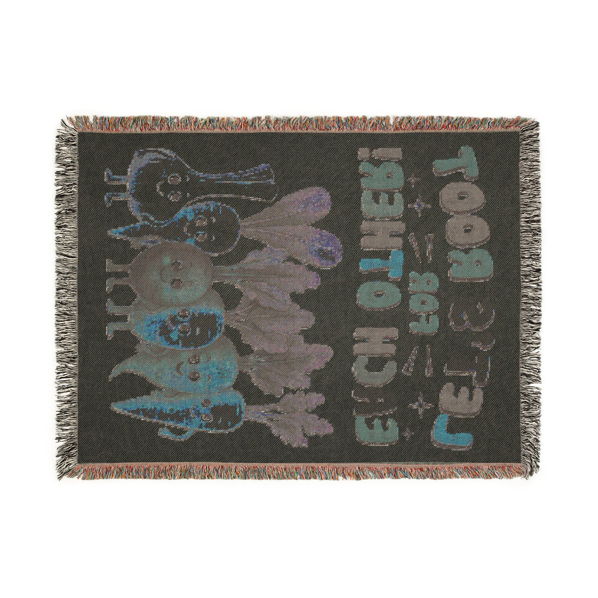 Let’s Root For Each Other Woven Blanket