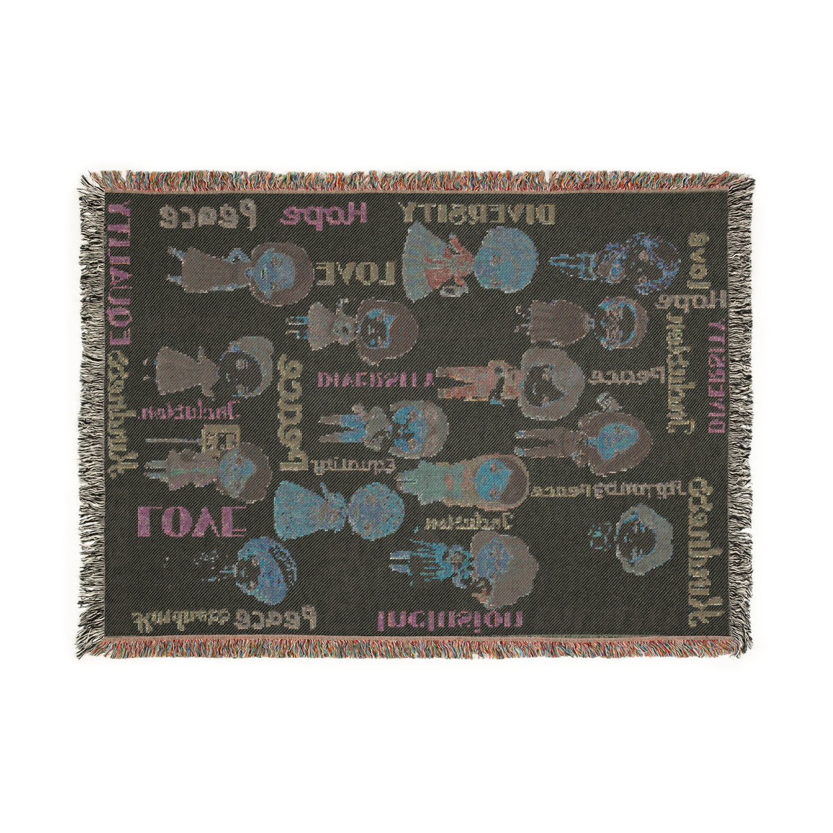 Historic Women Equality Woven Blanket