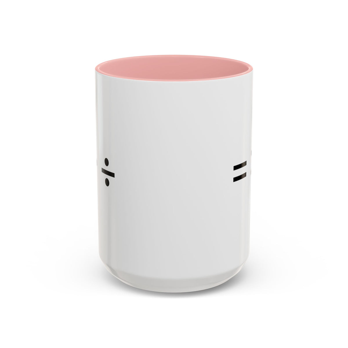 Equal is Greater than Divided Accent Coffee Mug (11, 15oz)