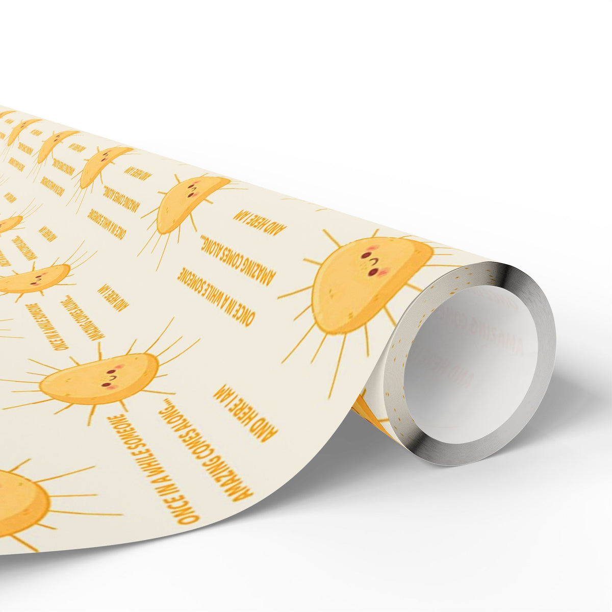 Sunshine Quote Inspirational Wrapping Paper