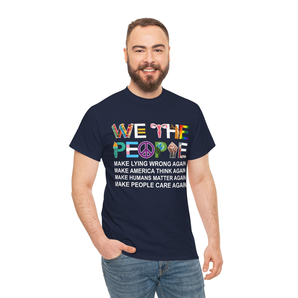 We The People Make Humans Matter Again Shirt