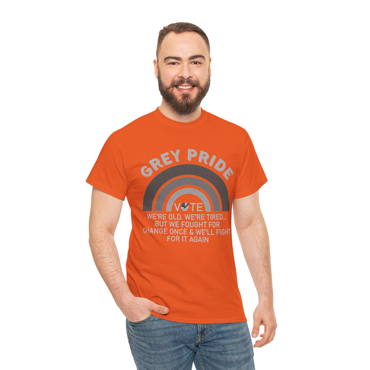 Grey Pride We’ll Fight For Change Again Shirt