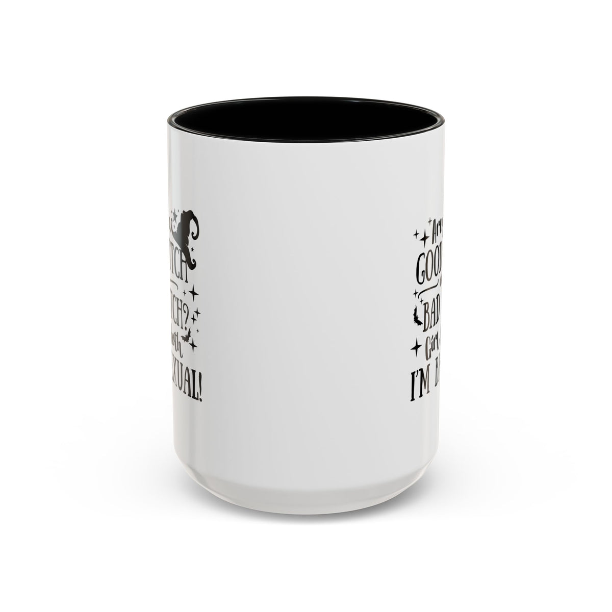Good Witch Bad Witch Bi-Hexual Accent Coffee Mug (11, 15oz)