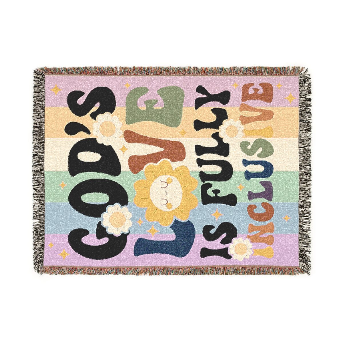God’s Love Inclusive Woven Blanket