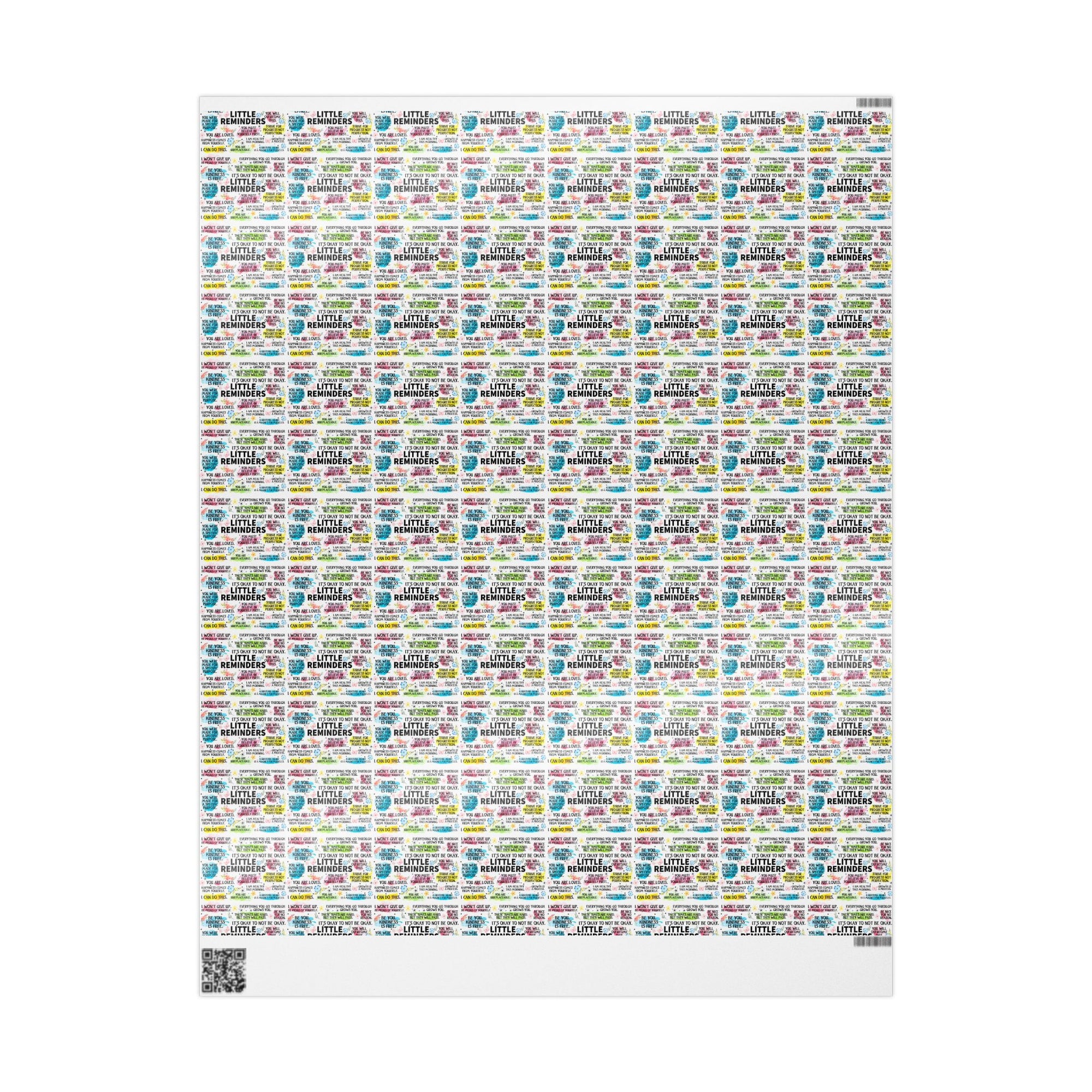 Little Reminders Motivational Wrapping Paper
