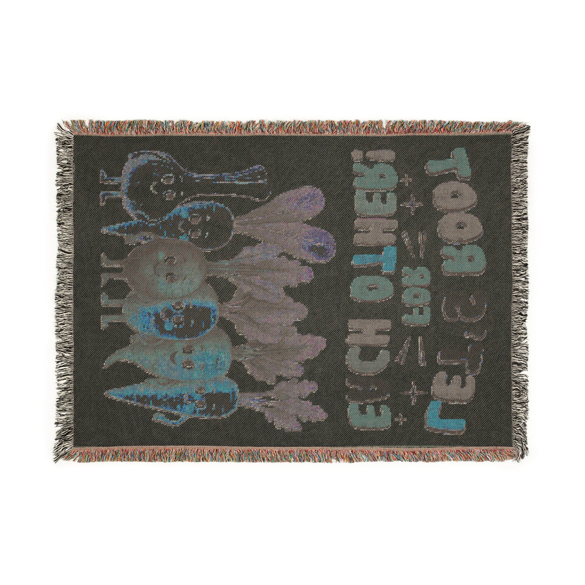 Let’s Root For Each Other Woven Blanket