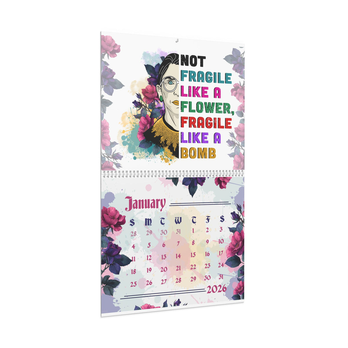 Ruth Bader Ginsburg 2026 Wall Calendar