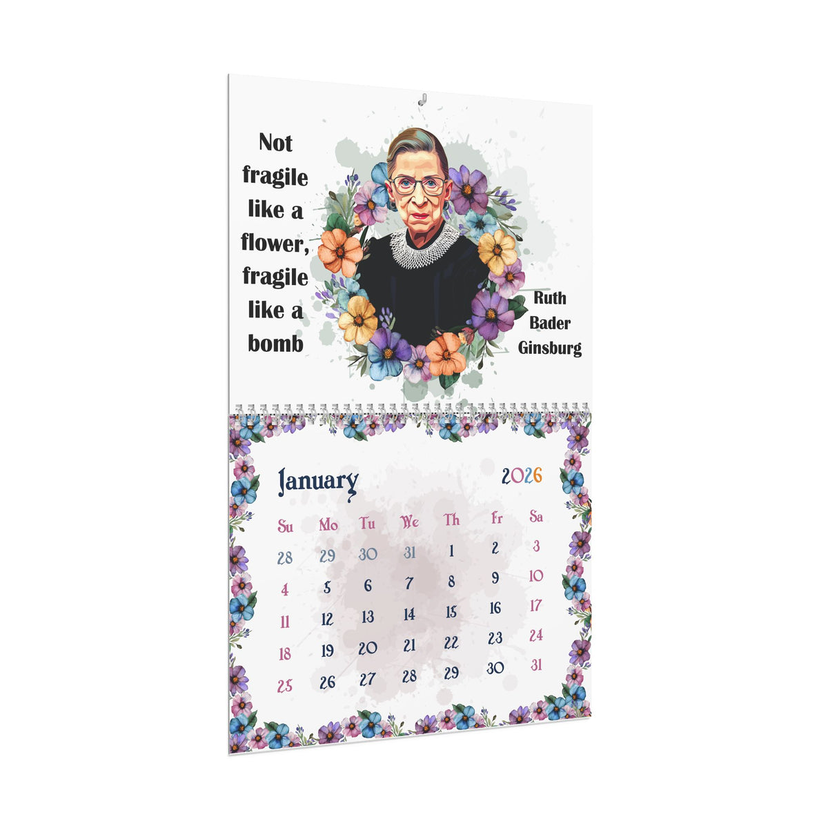 Inspirational Women Leaders 2026 Wall Calendar