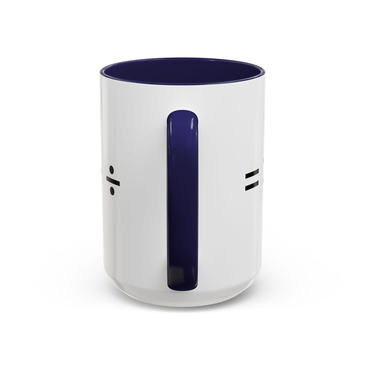 Equal is Greater than Divided Accent Coffee Mug (11, 15oz)