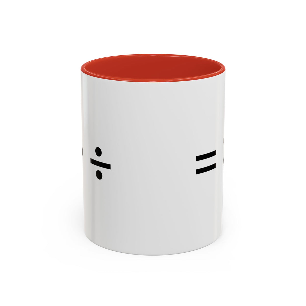 Equal is Greater than Divided Accent Coffee Mug (11, 15oz)