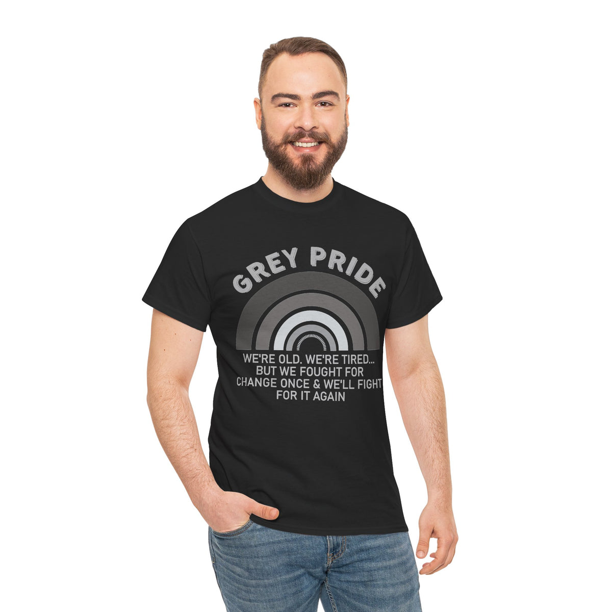 Grey Pride Still Fighting For Change Shirt